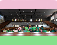 pink and Green small group